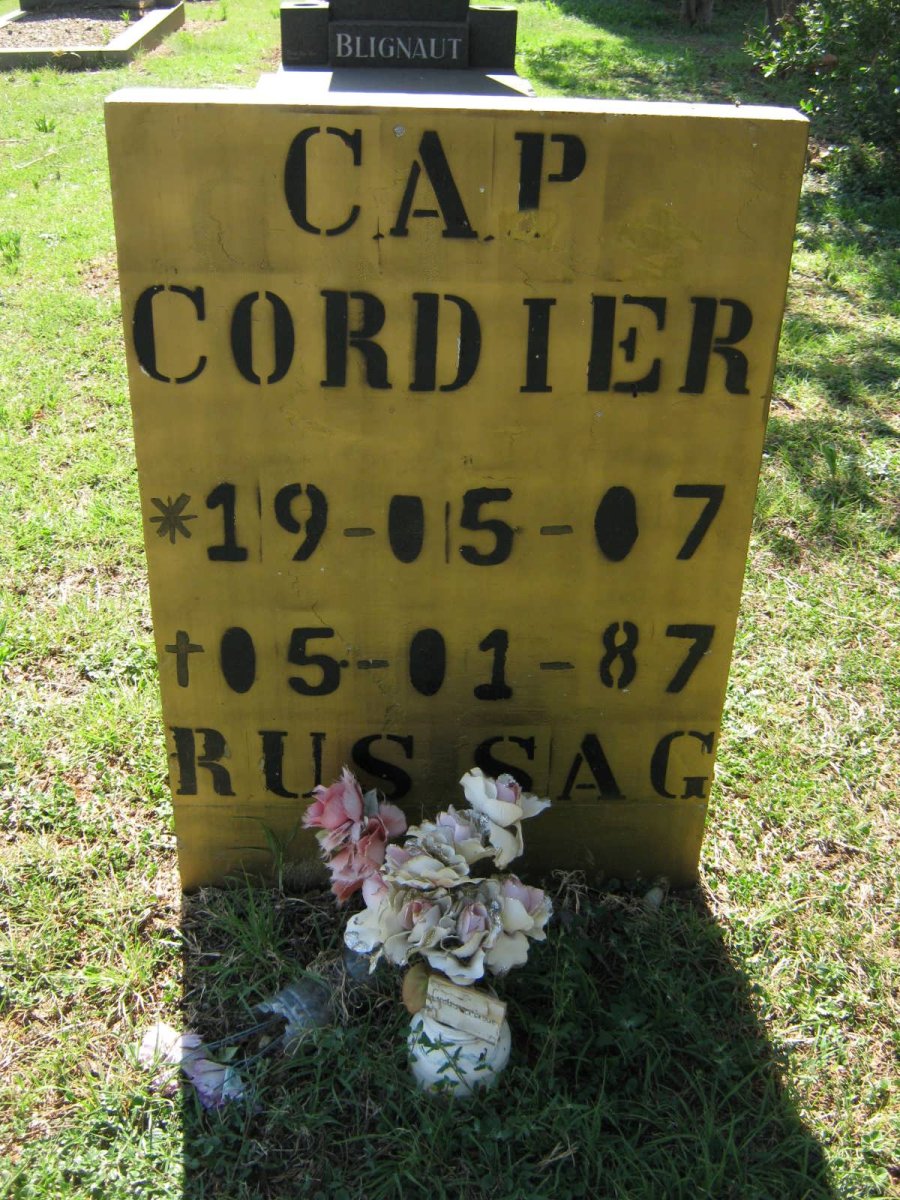 CORDIER C.A.P. 1907-1987