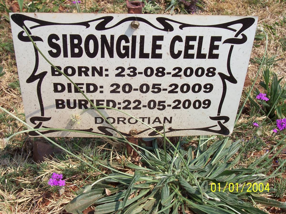 CELE Sibongile 2008-2009