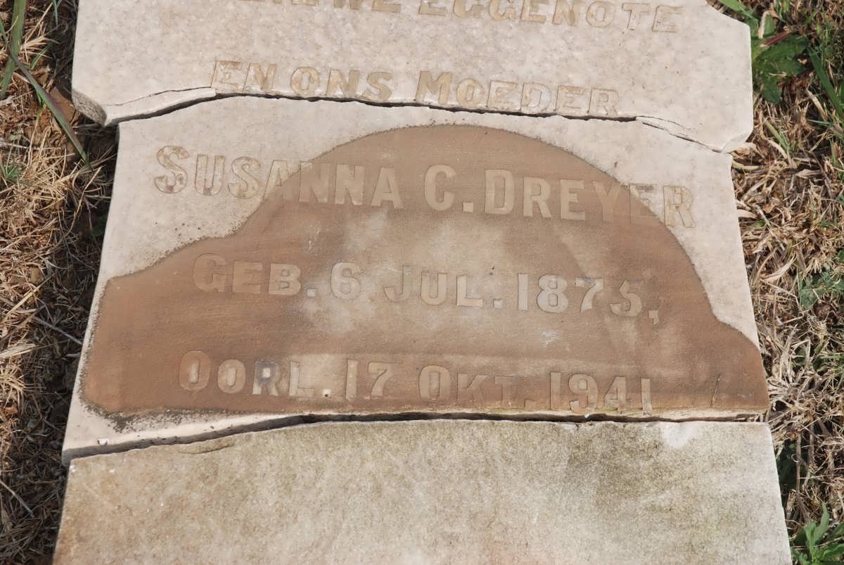 DREYER Susanna C. 1875-1941