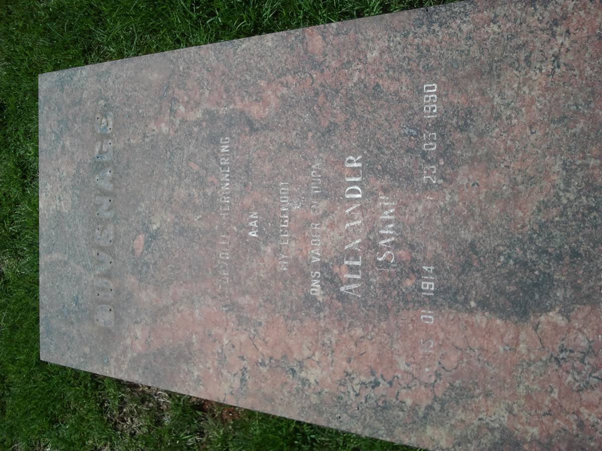 DUVENAGE Alexander 1914-1990