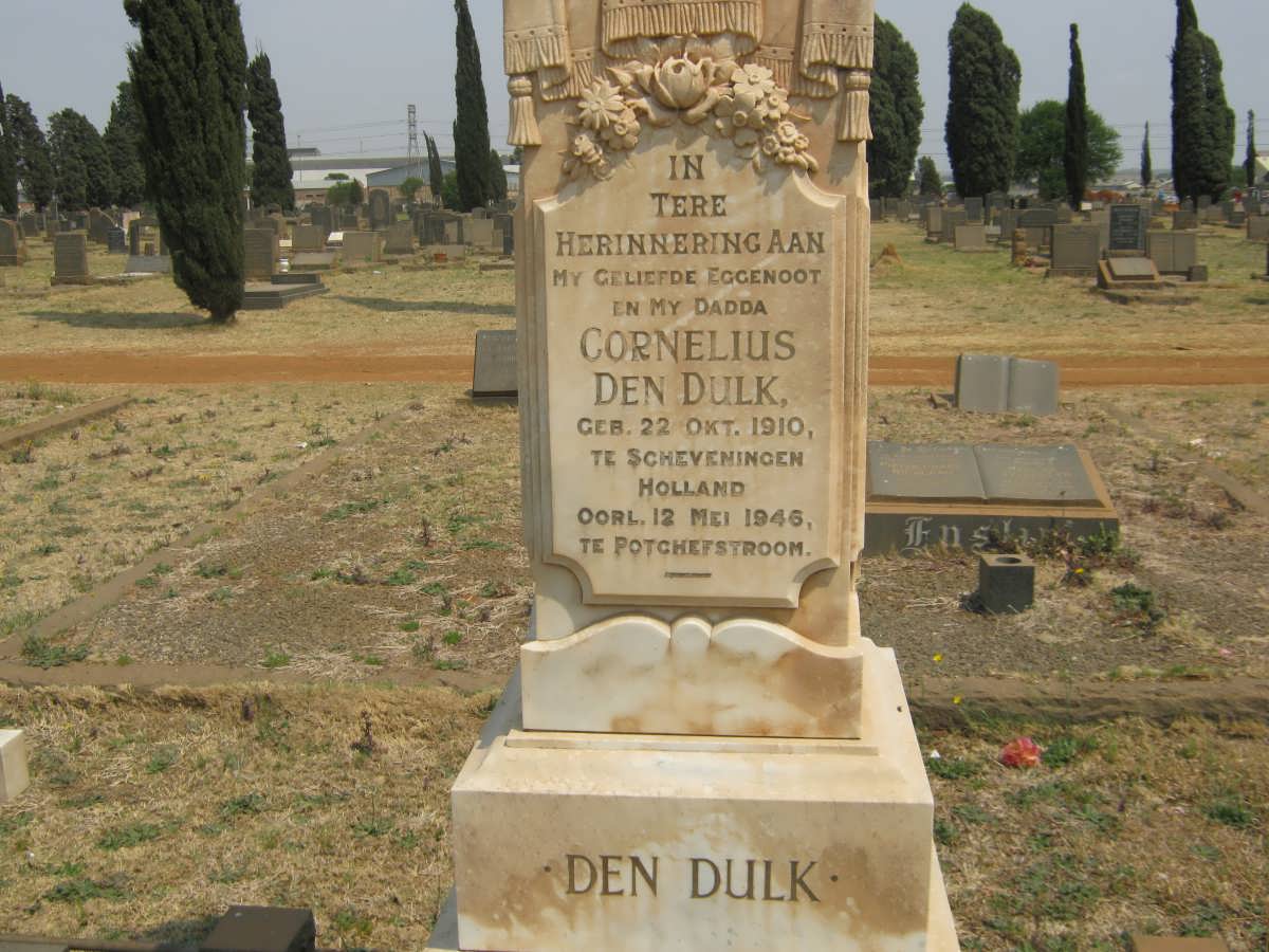 DULK Cornelius, den 1910-1946