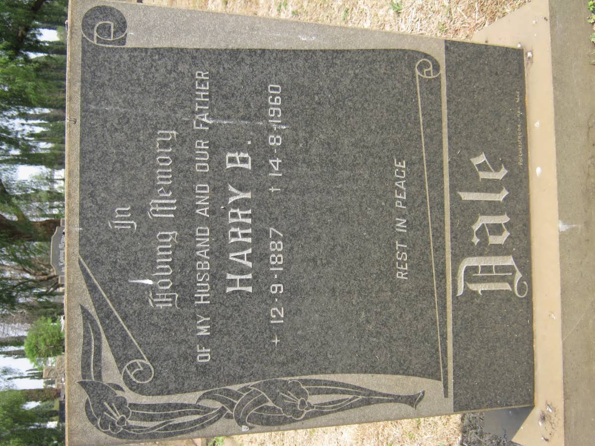 DALE Harry B. 1887-1960