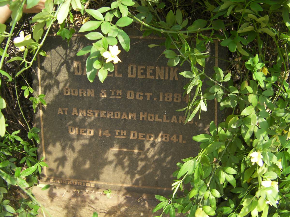 DEENIK Daniel 1884 -1941