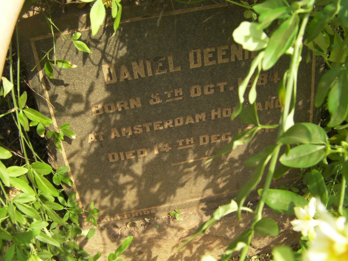 DEENIK Daniel 1884 -1941