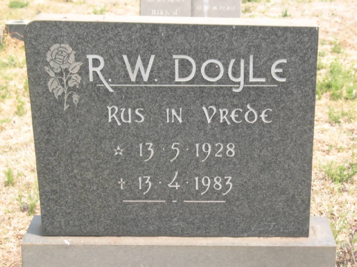DOYLE R.W. 1928-1983