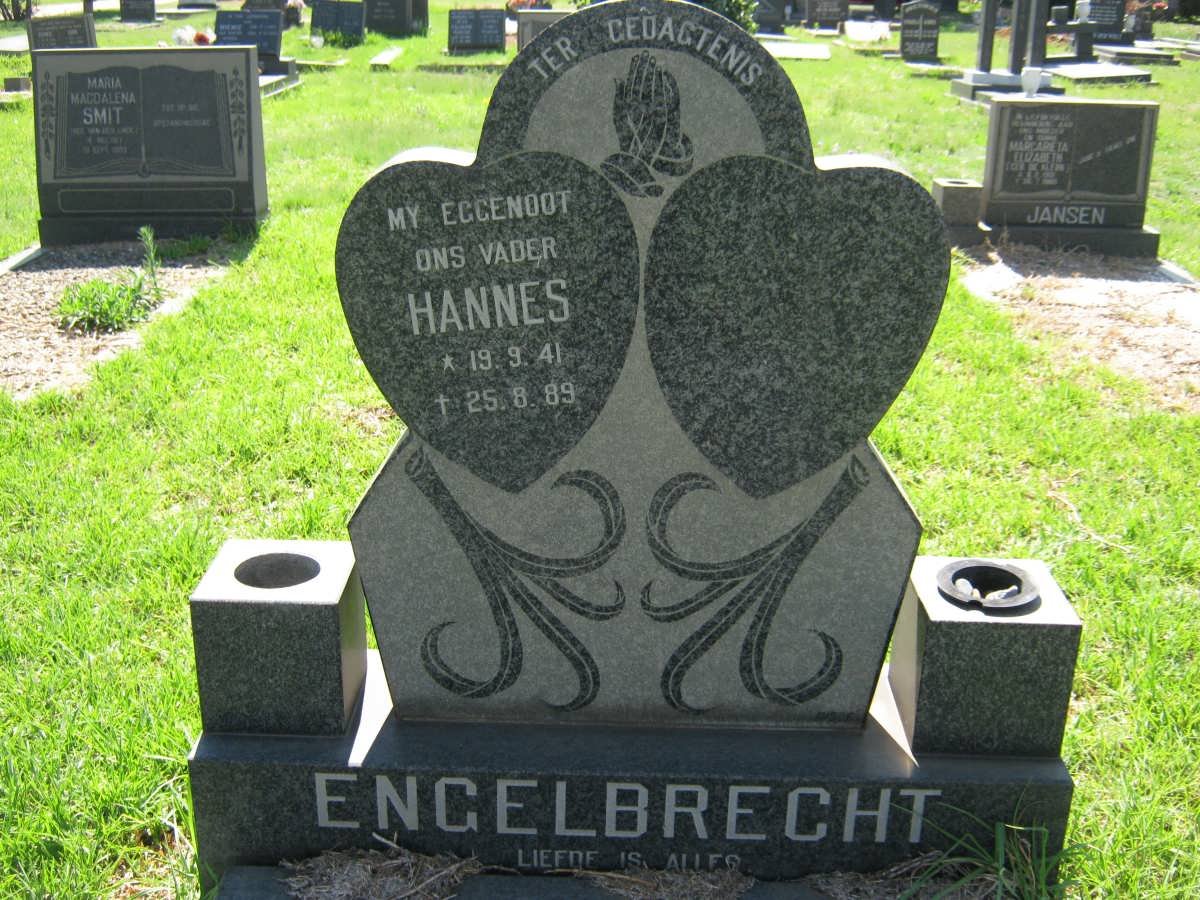 ENGELBRECHT Hannes 1941-1989