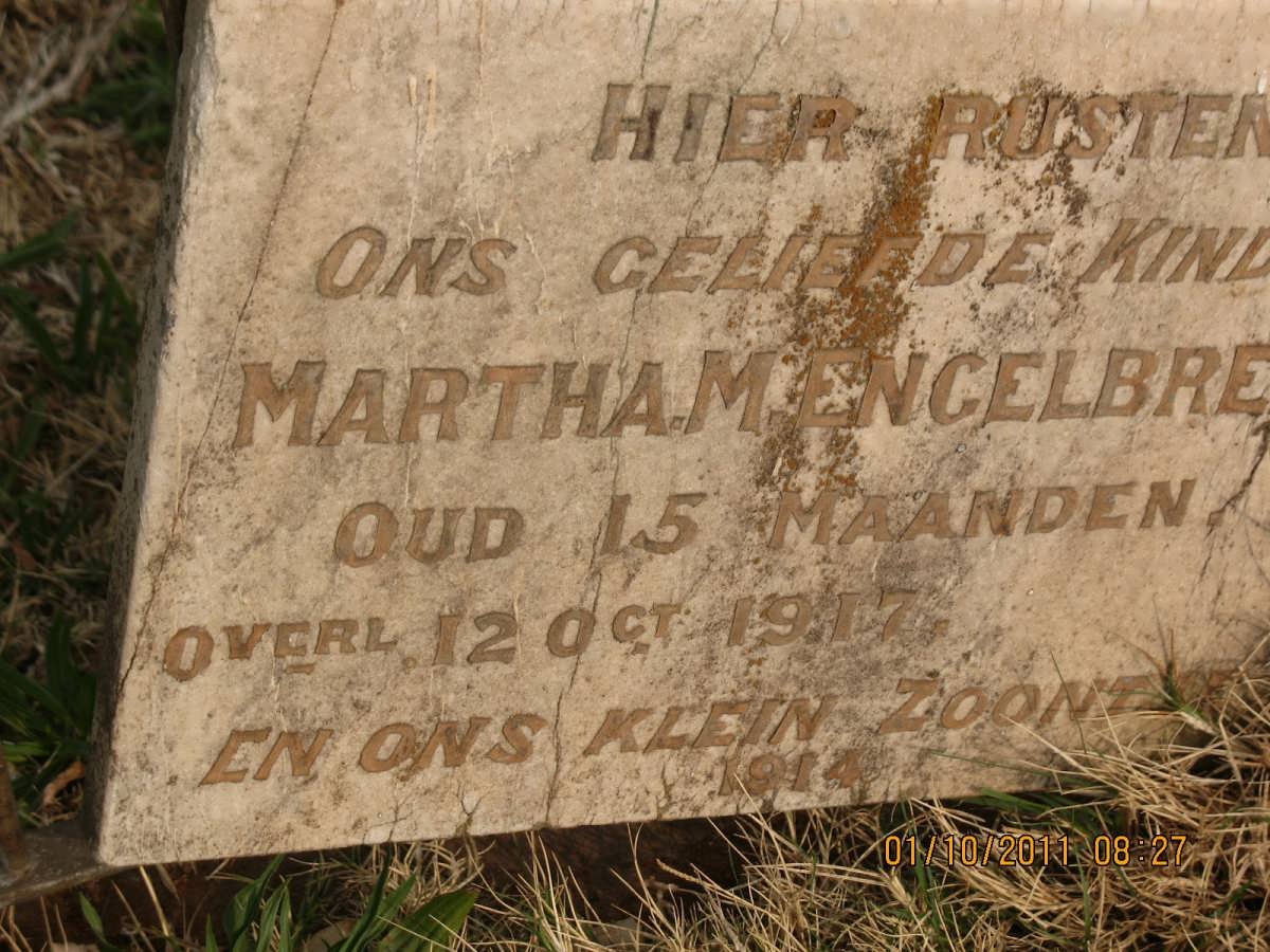 ENGELBRECHT Martha M. -1917