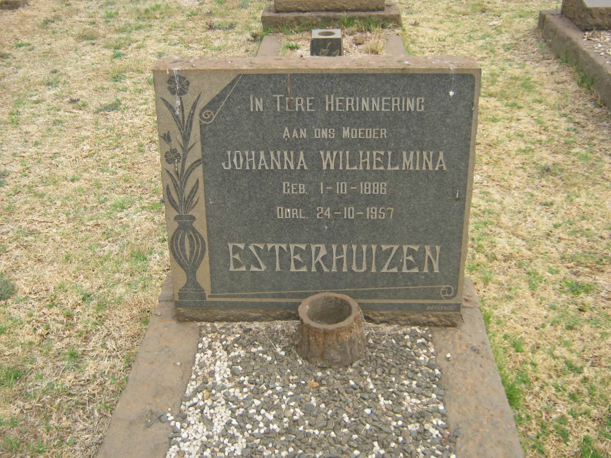 ESTERHUIZEN Johanna Wilhelmina 1886-1957