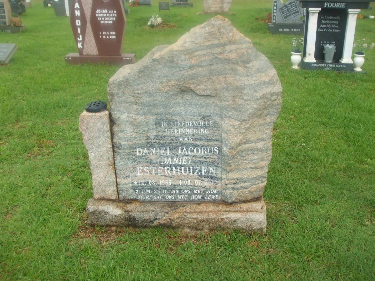 ESTERHUIZEN Daniel Jacobus 1955-2003
