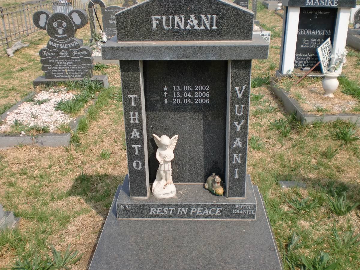 FUNANI Thato Vuyani 2002-2006