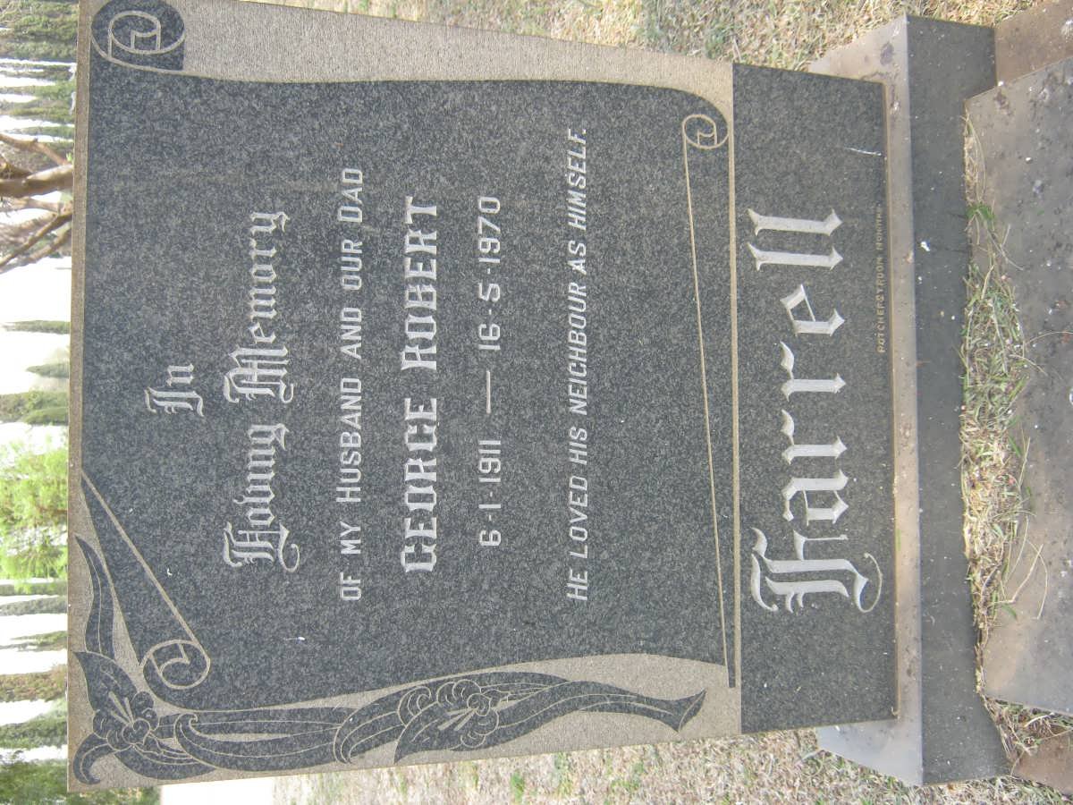 FARRELL George Robert 1911-1970