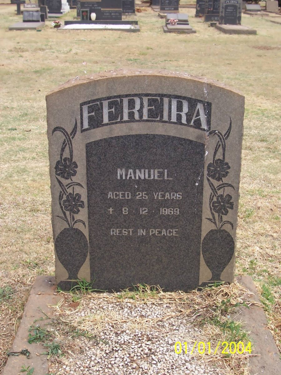 FEREIRA Manuel -1969