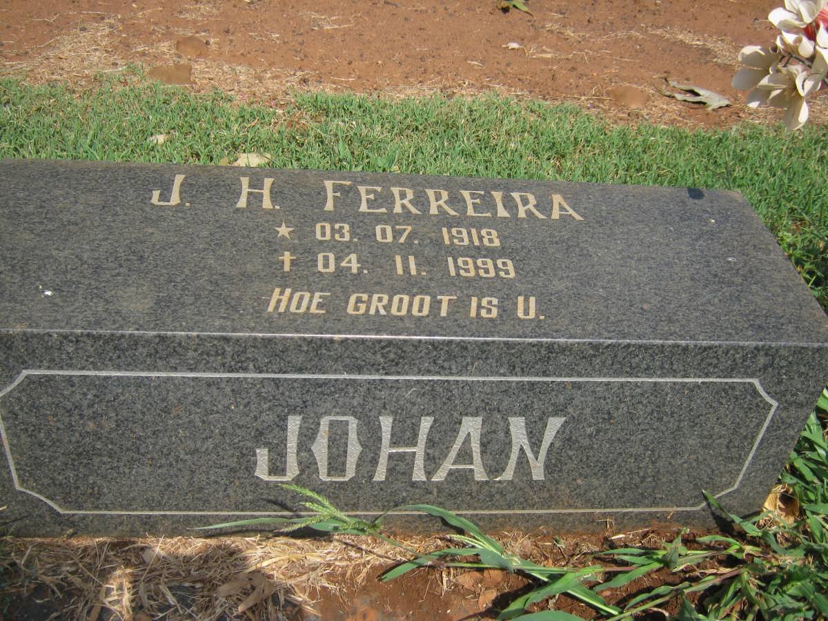 FERREIRA J.H. 1918-1999