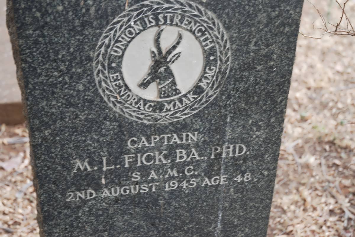 FICK M.L. -1945