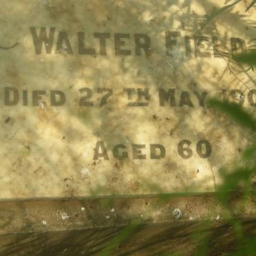 FIELD Walter -1908
