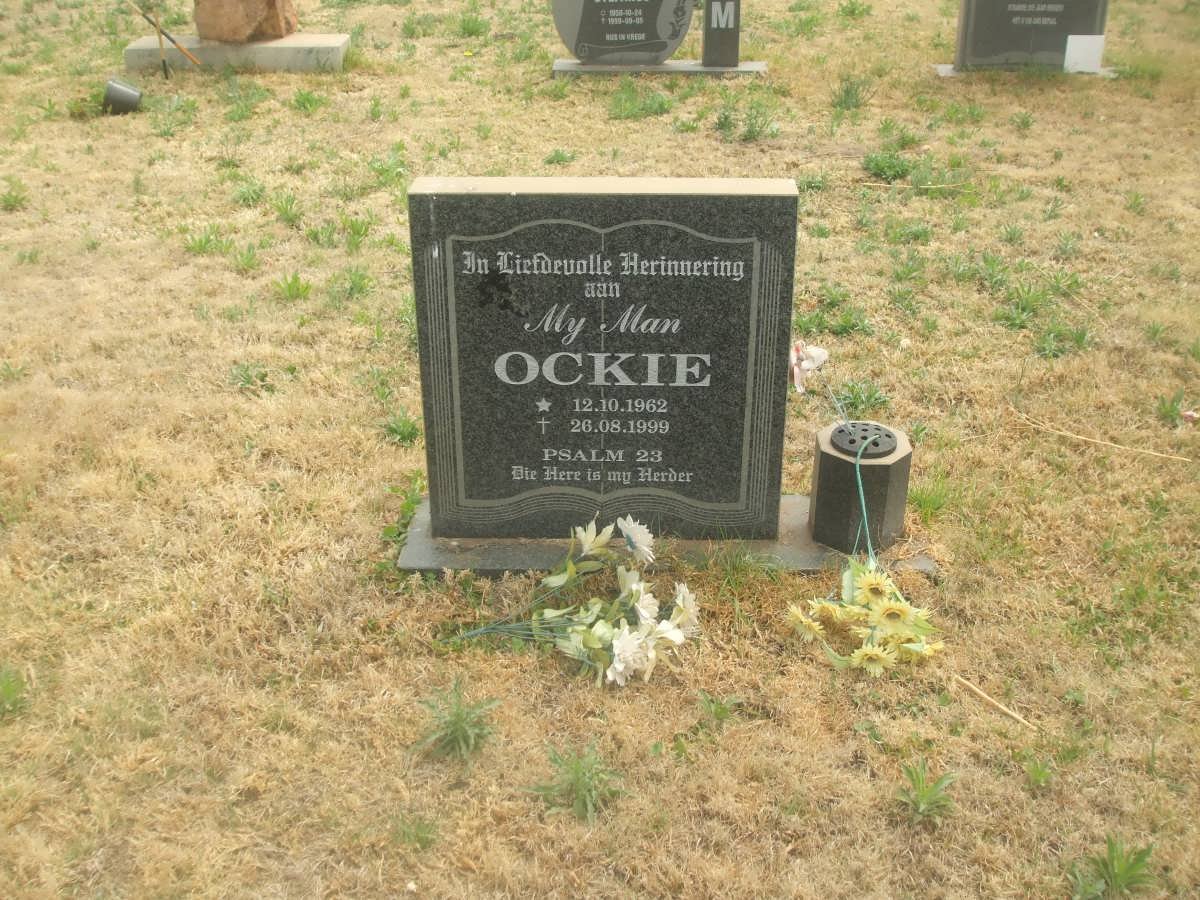 FOURIE Ockert 1962-1999
