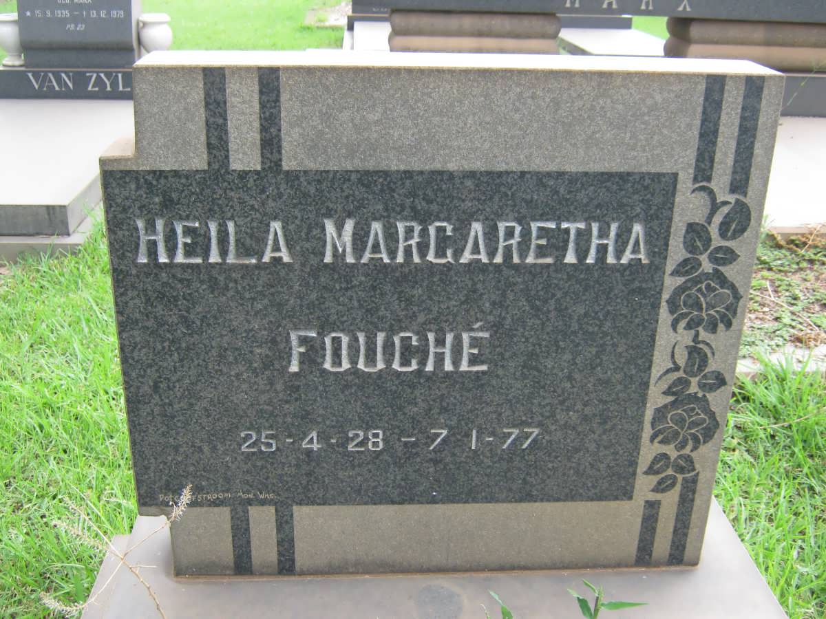 FOUCHÉ Heila Margaretha 1928-1977