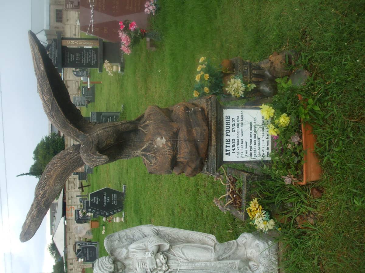 FOURIE Attie 1933-2007