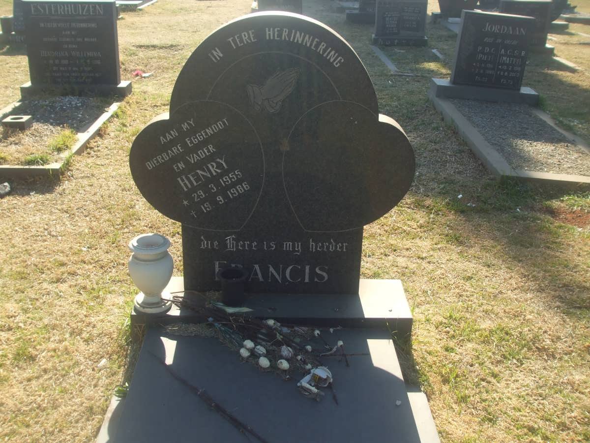 FRANCIS Henry 1955-1986