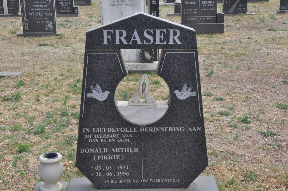 FRASER Donald Arthur 1934-1996