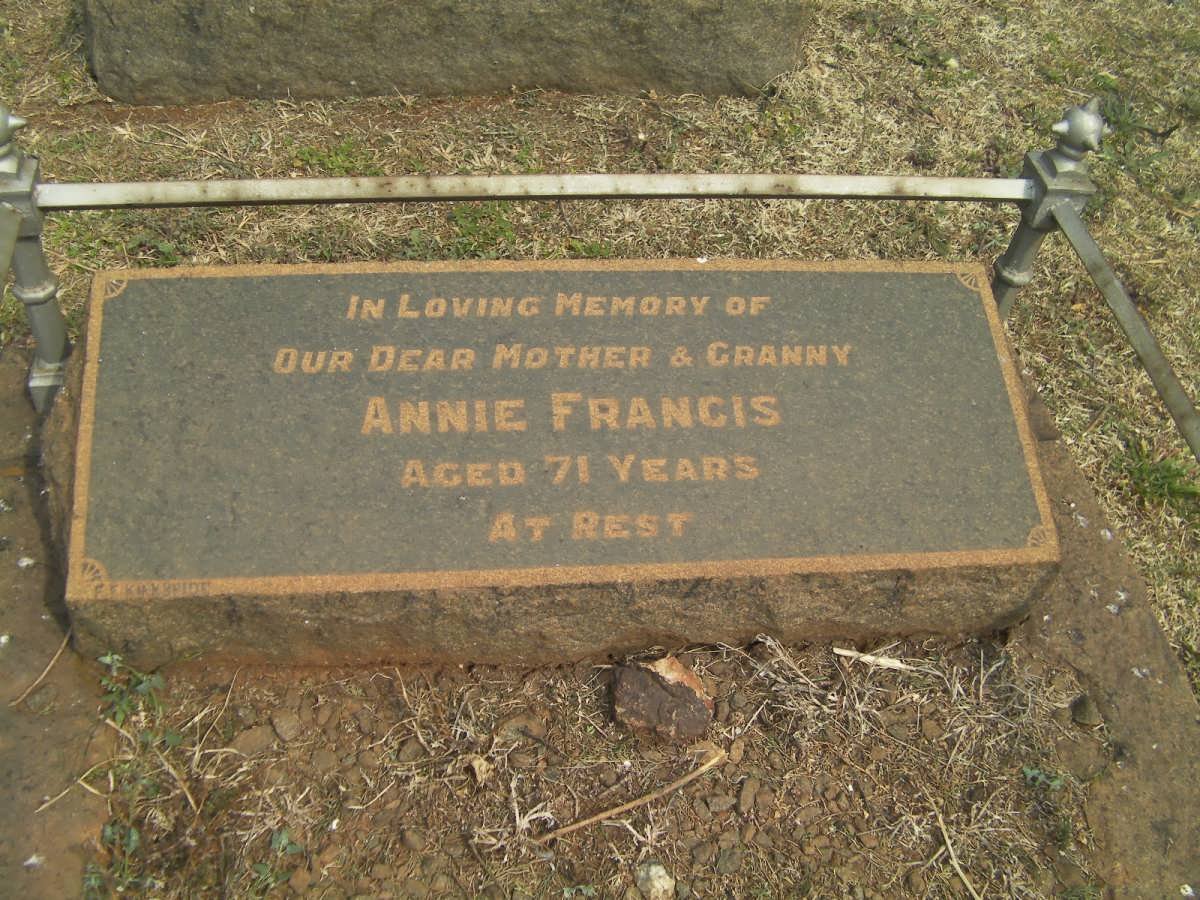 FRANCIS Annie -1932