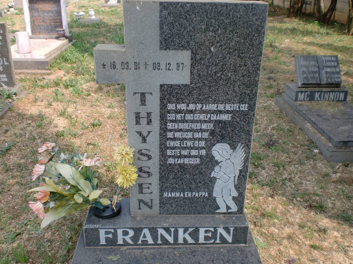 FRANKEN Thyssen 1991-1997