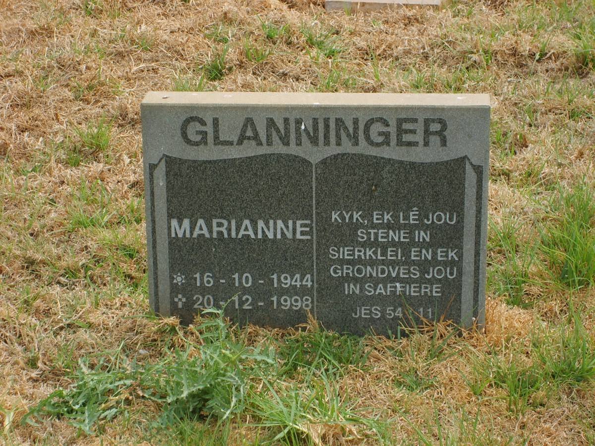 GLANNINGER Marianne 1944-1998