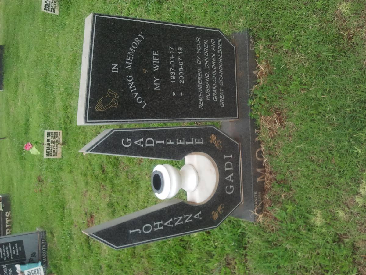 GADI Johanna Gadifele 1937-2008