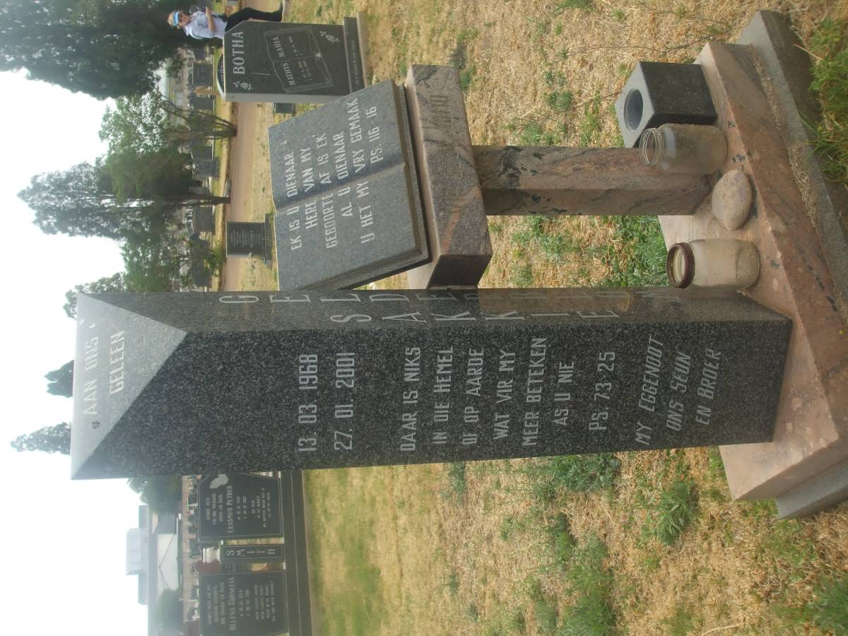 GELDERBLOM Feltus 1968-2001