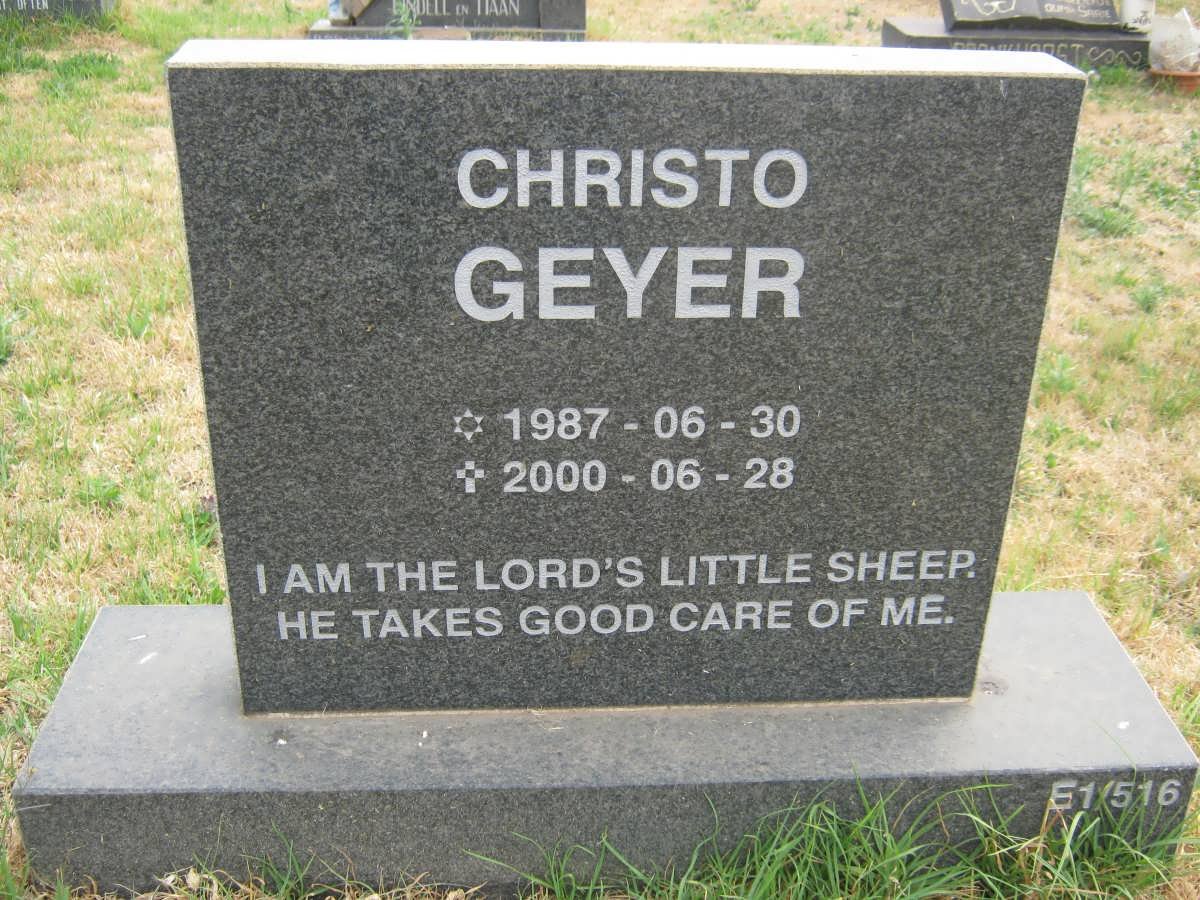 GEYER Christo 1987-2000