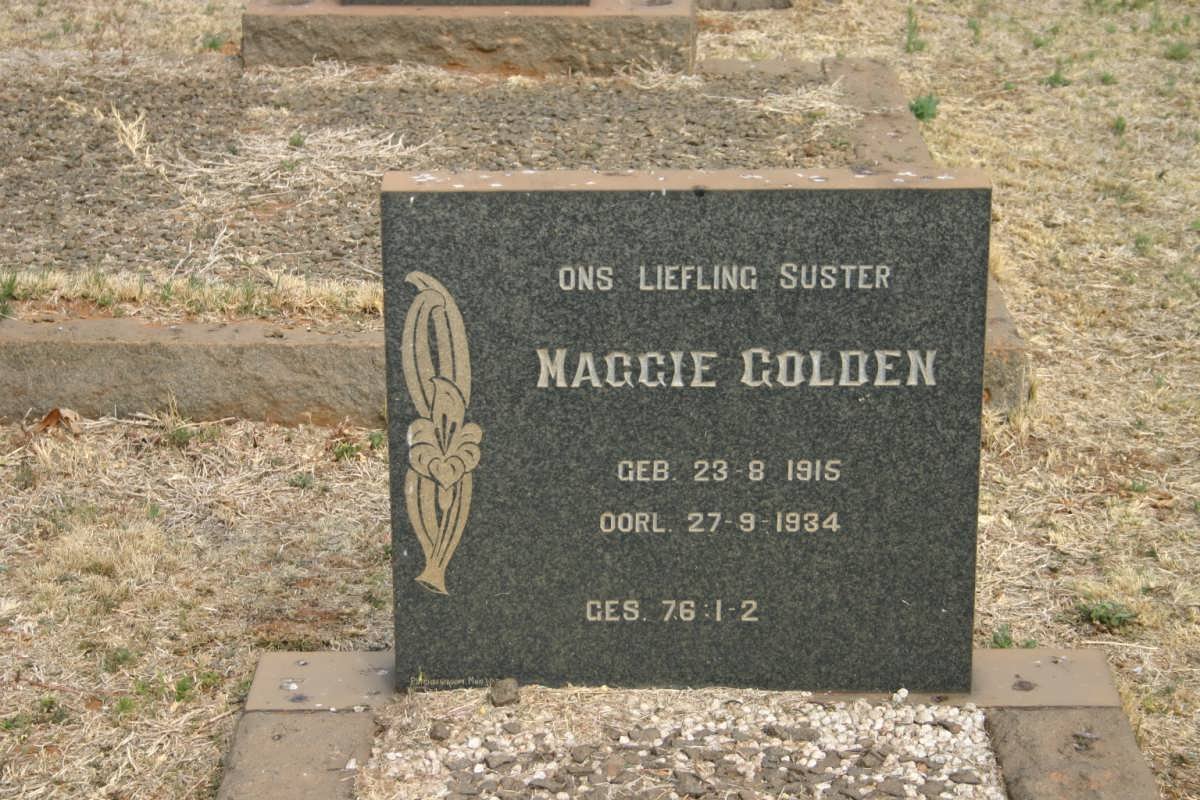 GOLDEN Maggie 1915-1934