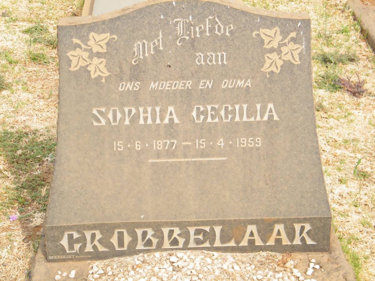 GROBBELAAR Sophia Cecilia 1877-1959