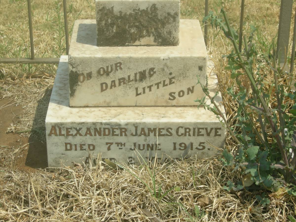 GRIEVE Alexander James -1915