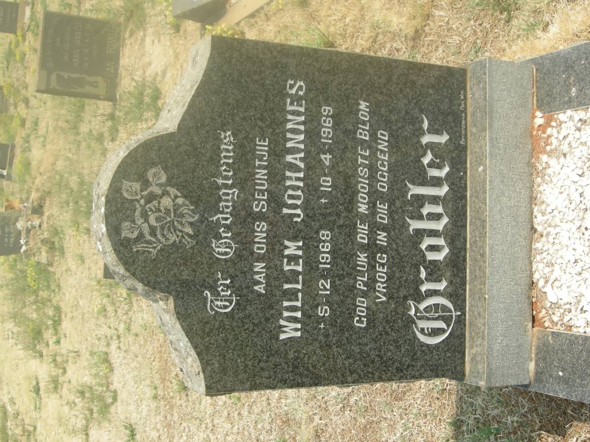 GROBLER Willem Johannes 1968-1969