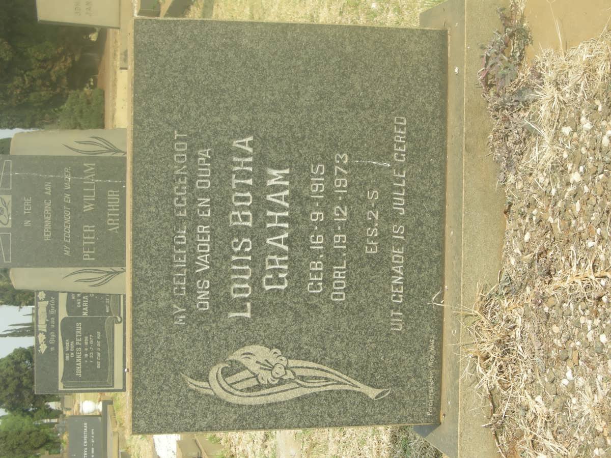 GRAHAM Louis Botha 1915-1973