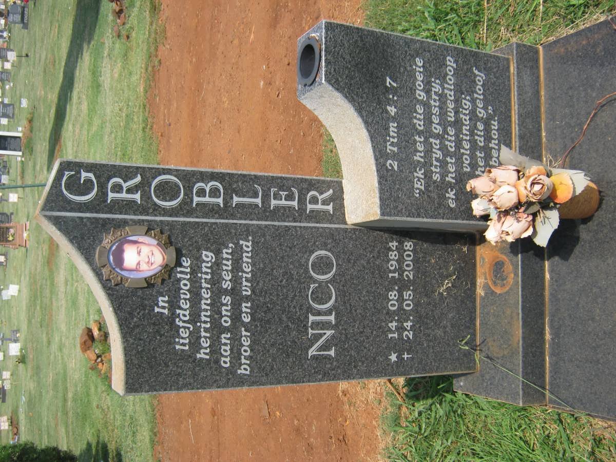 GROBLER Nico 1984-2008