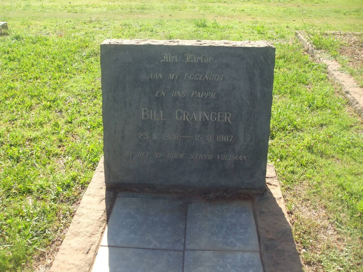 GRAINGER Bill 1908-1967