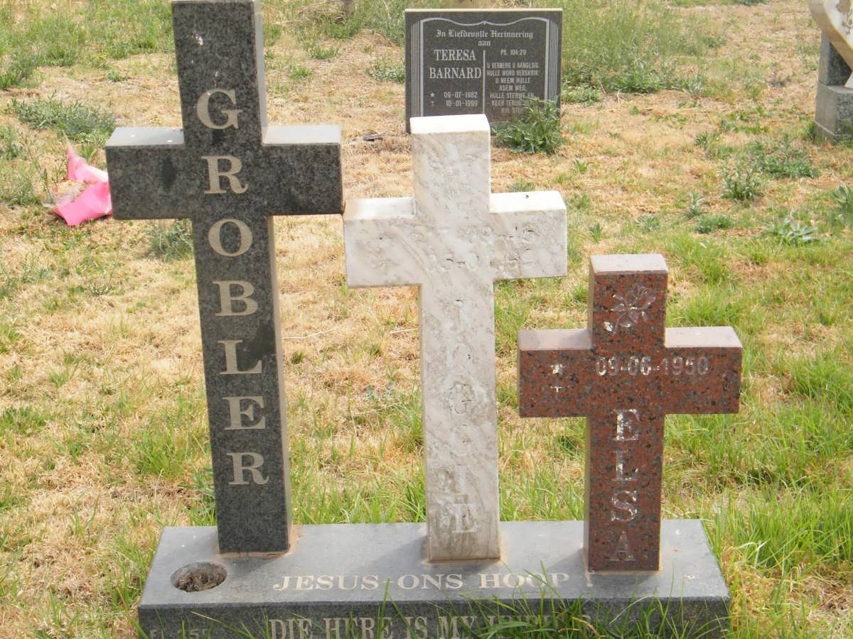 GROBLER Joggie 1945-19?? &amp;  Elsa 1950-