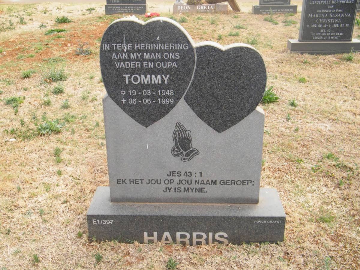 HARRIS Tommy 1948-1999