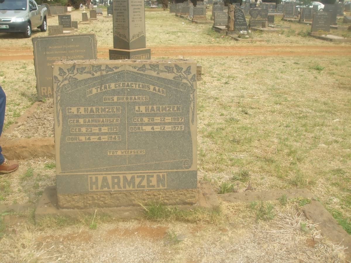 HARMZEN J. 1907-1975 &amp; G.F. DANNHAUSER 1913-1949