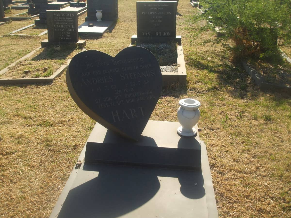 HART Andries Stefanus 1963-1985