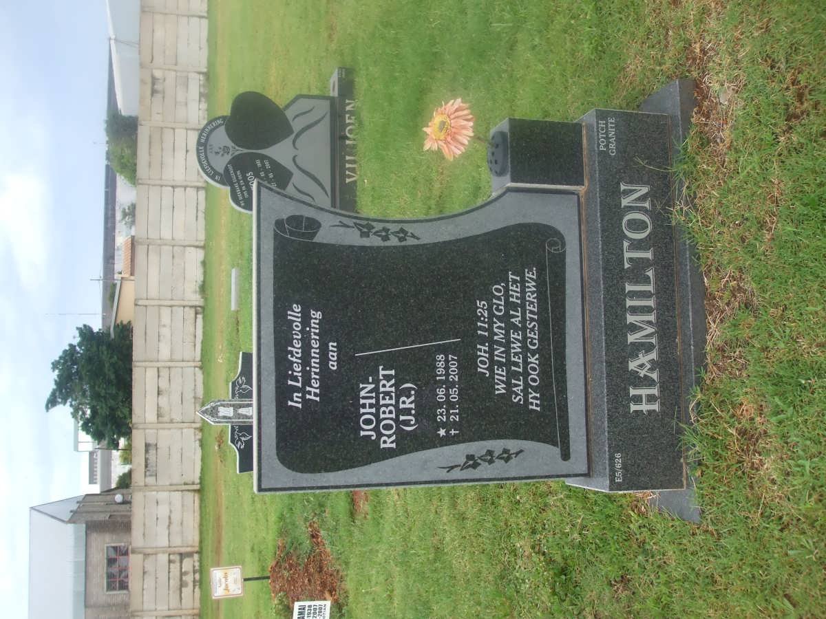HAMILTON John Robert 1988-2007