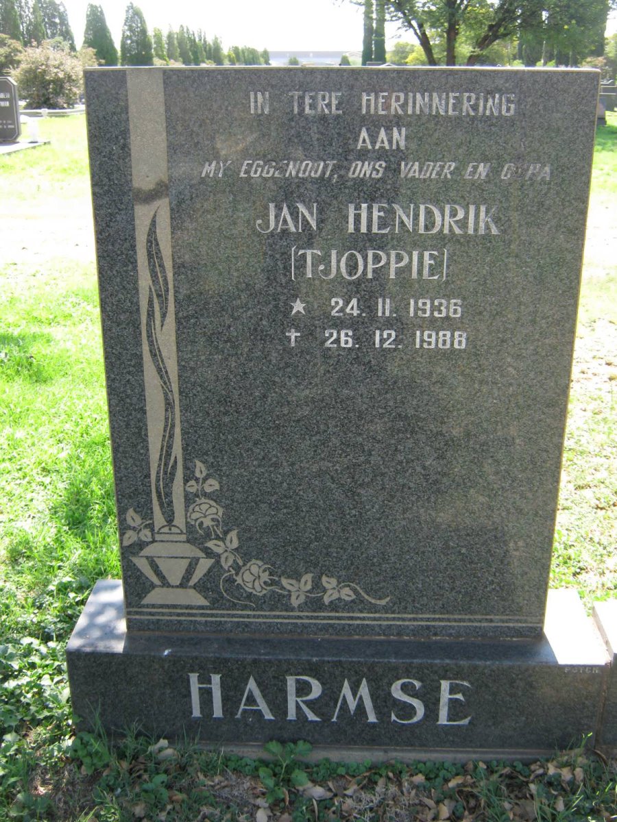 HARMSE Jan Hendrik 1936-1988