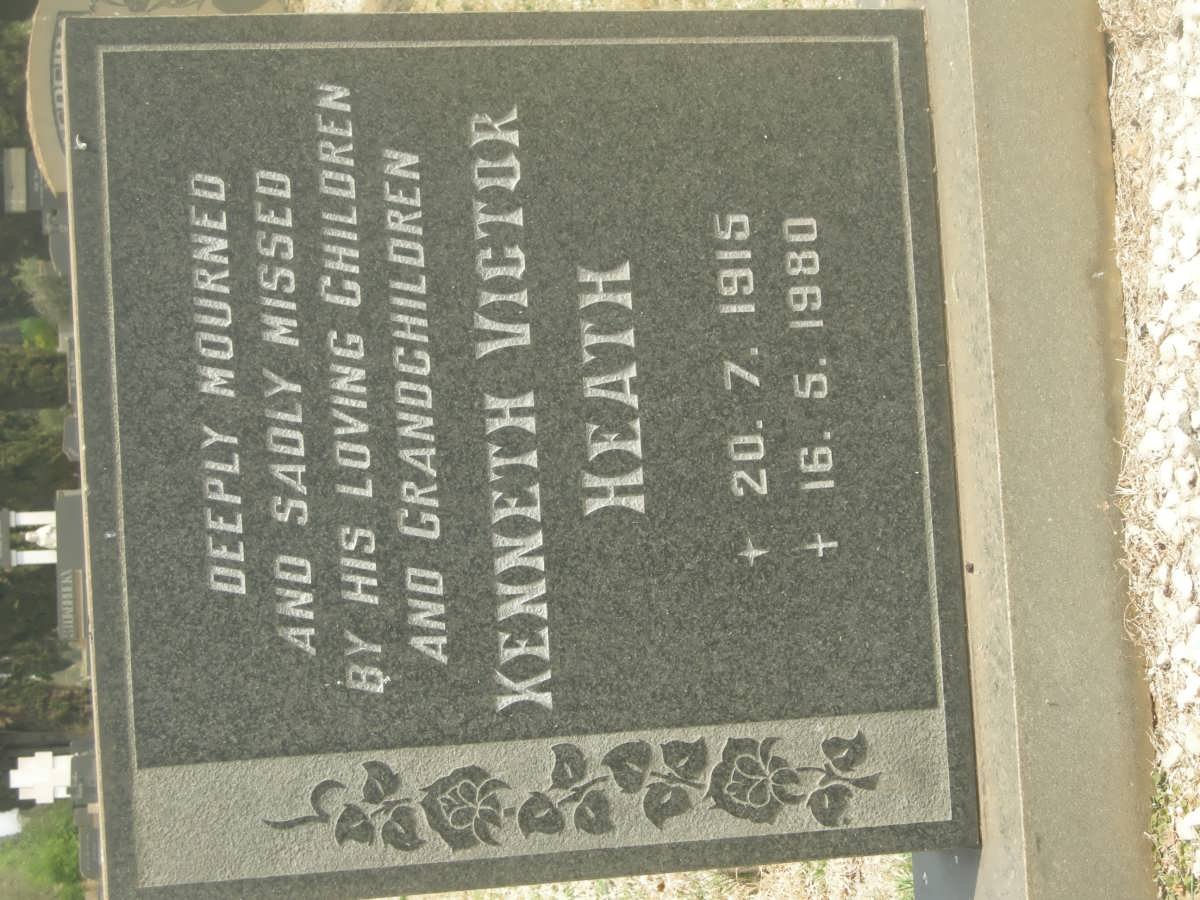 HEATH Kenneth Victor 1915-1980