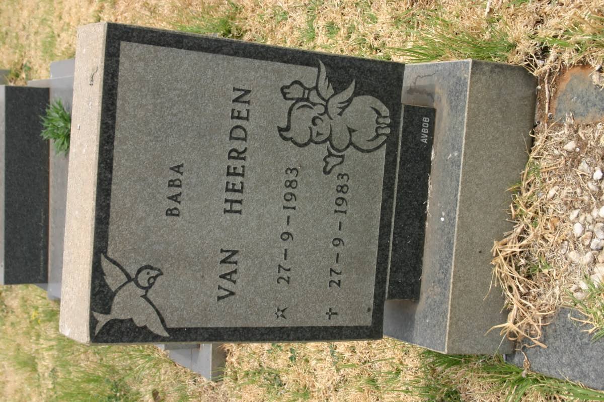 HEERDEN Baba, van 1983-1983