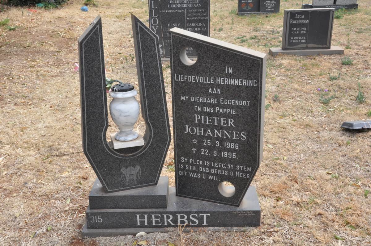 HERBST Pieter Johannes 1966-1995