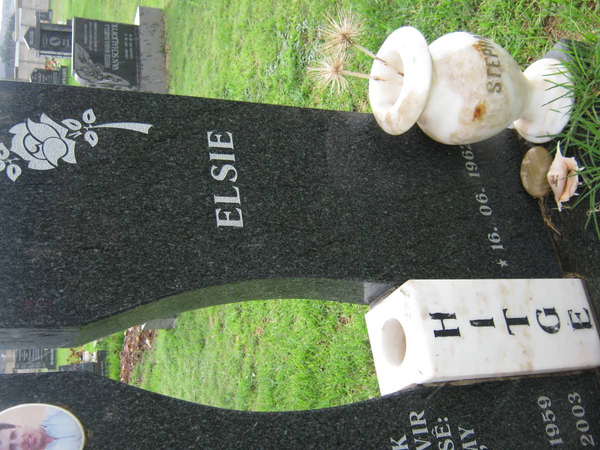 HITGE Elsie 1962-