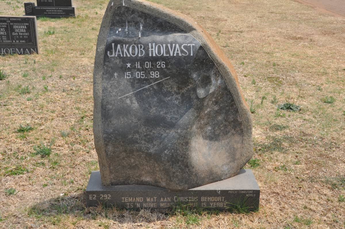 HOLVAST Jakob 1926-1998
