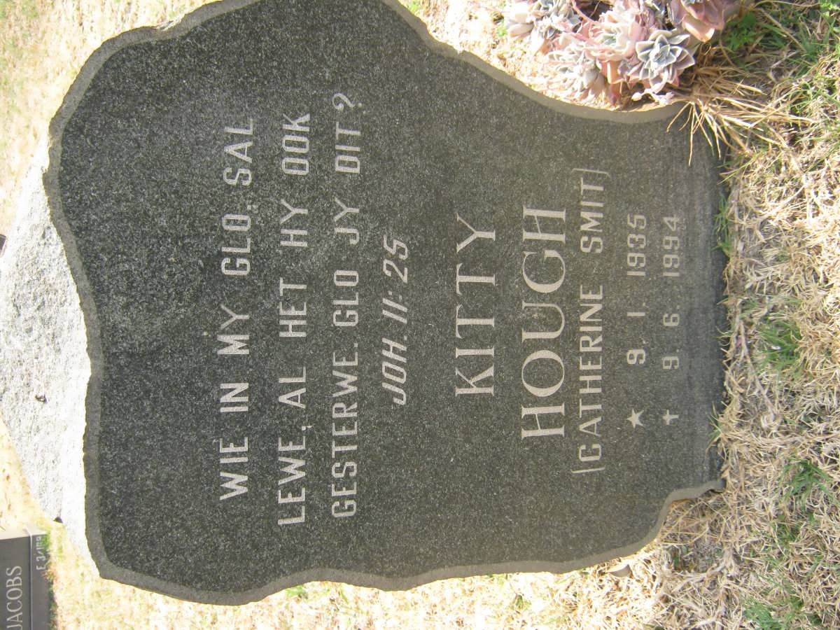HOUGH Catherine nee SMIT 1935-1994