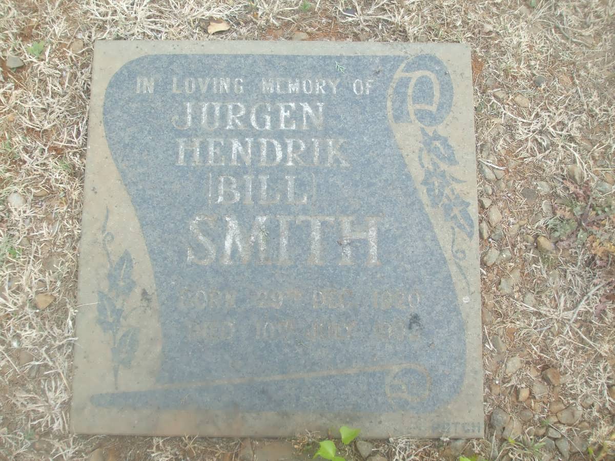 SMITH Jurgen Hendrik ??-??